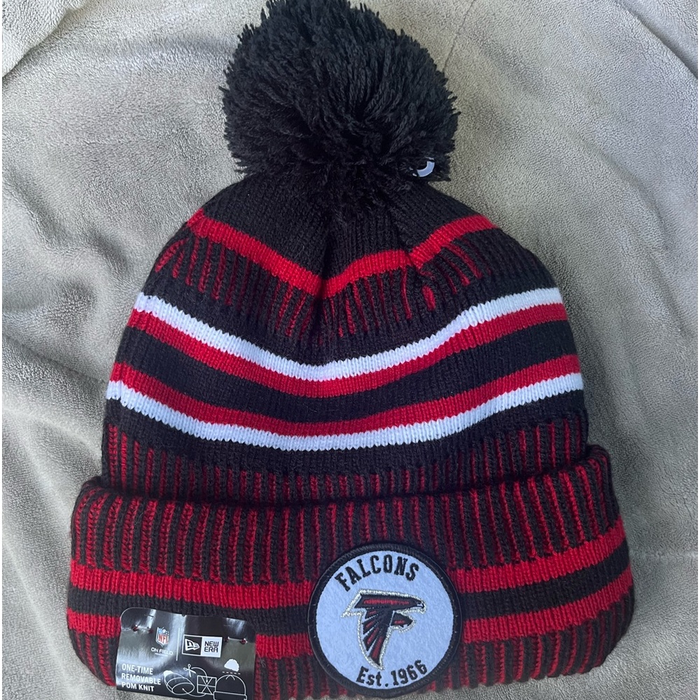 New Era NFL Atlanta Falcons Pom knit beanie